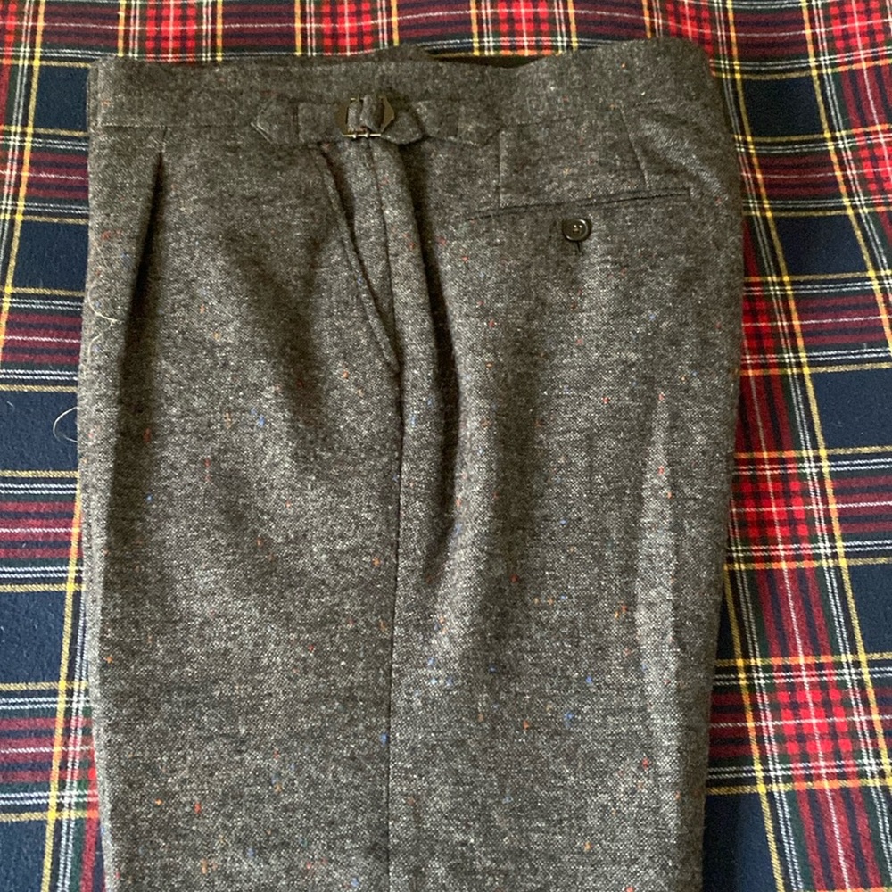 Spier & Mackay charcoal wool trousers